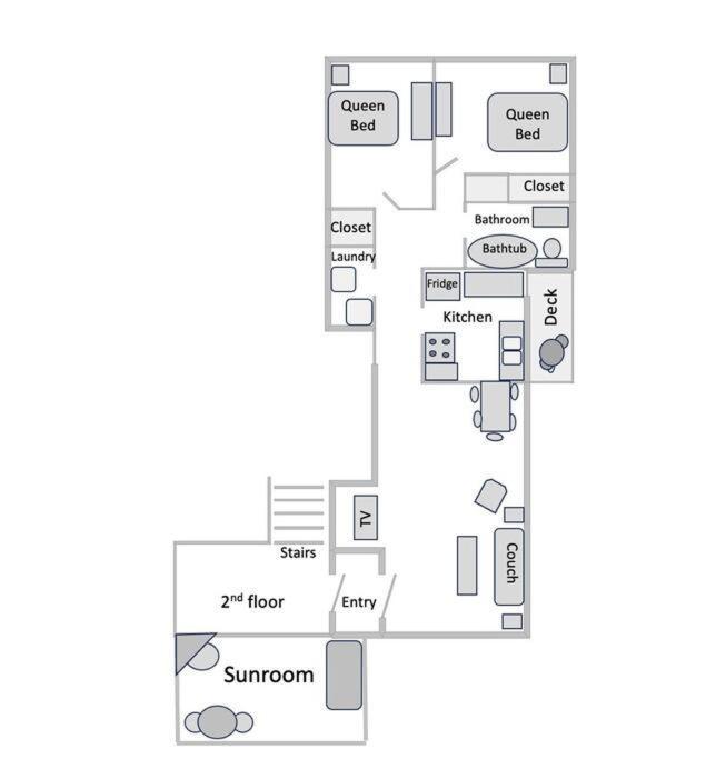 Historic Downtown Riverview Flat, No 3 Astoria Buitenkant foto